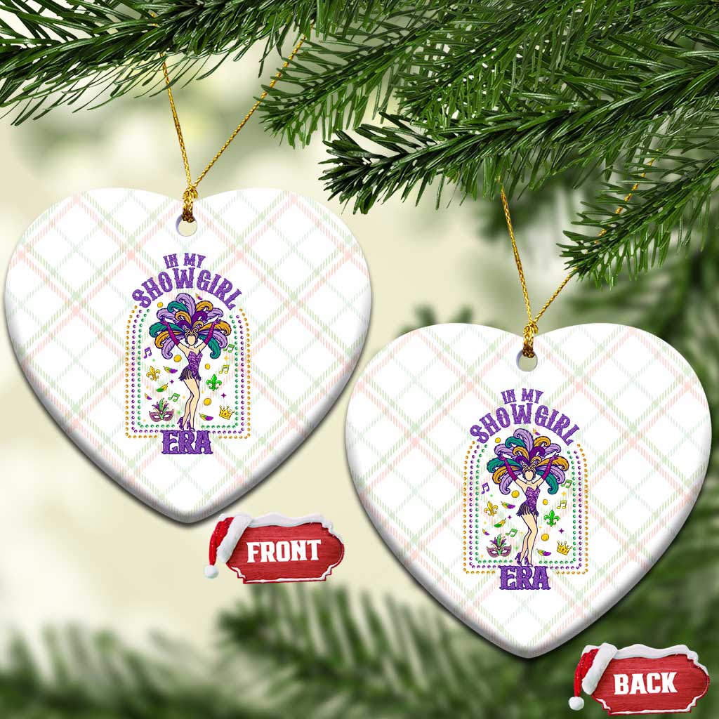 Mardi Gras Queen Ceramic Ornament In My Showgirl Era TS14 Print Your Wear