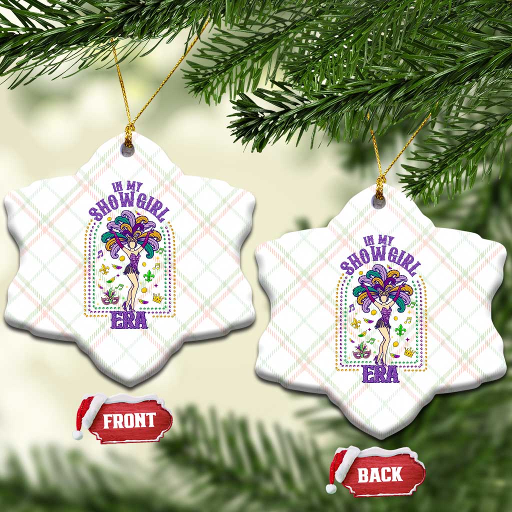 Mardi Gras Queen Ceramic Ornament In My Showgirl Era TS14 Print Your Wear