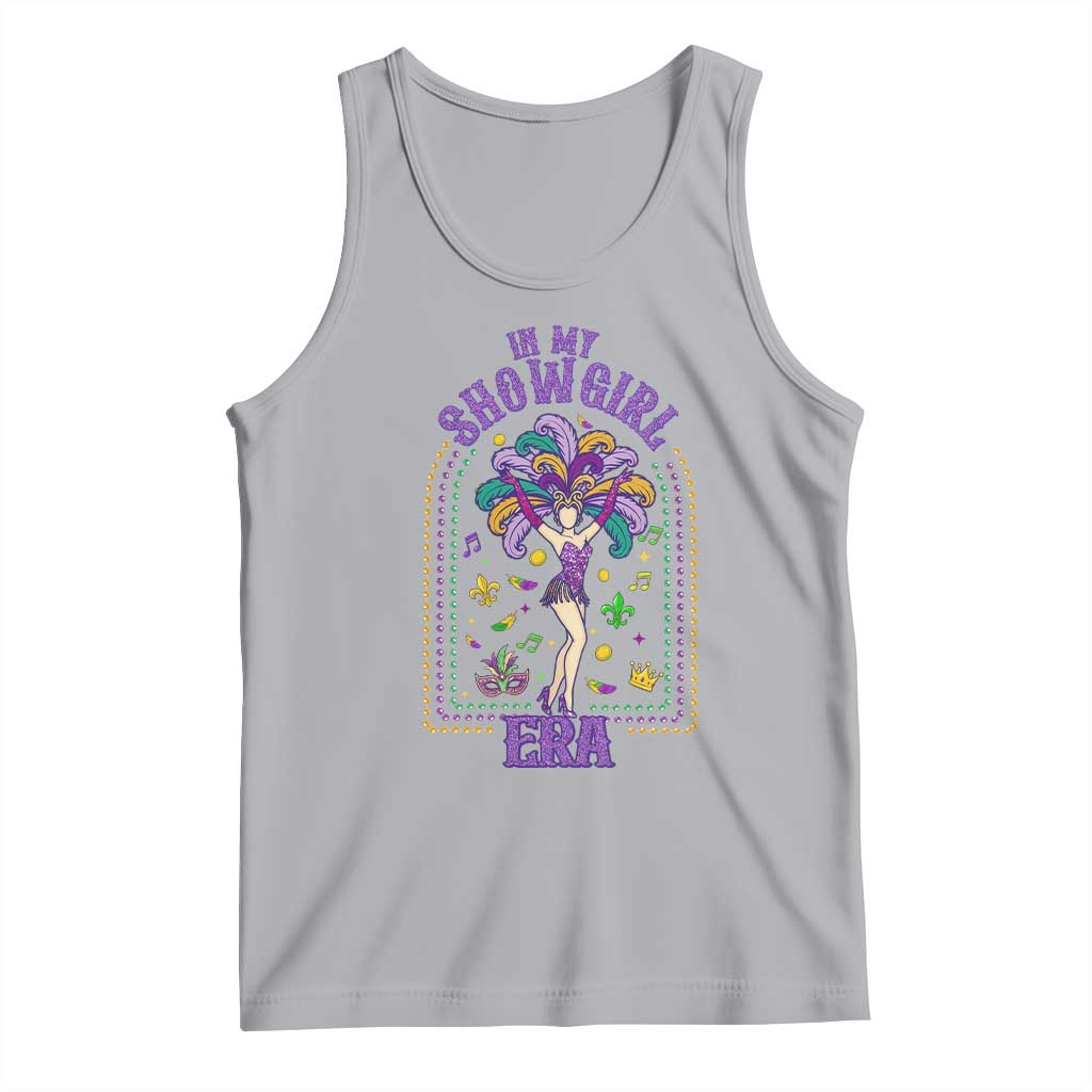 Mardi Gras Queen Tank Top In My Showgirl Era TS14 Athletic Heather Print Your Wear