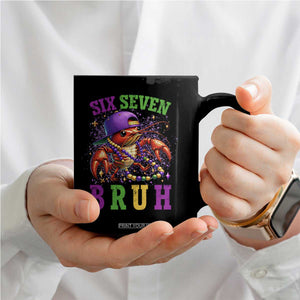 67 Mardi Gras Coffee Mug Funny Crawfish Six Seven Bruh Meme TS14 Print Your Wear