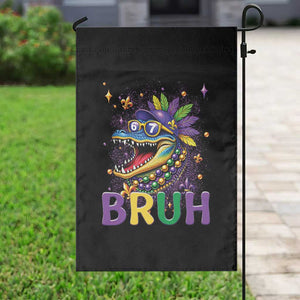 67 Mardi Gras Garden Flag Funny Alligator Six Seven Bruh Meme TS14 Print Your Wear