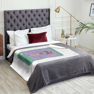 The Life Of The Mardi Gras Queen Throw Blanket TS14 Print Your Wear