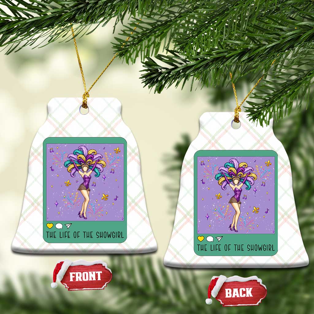 The Life Of The Mardi Gras Queen Ceramic Ornament TS14 Print Your Wear