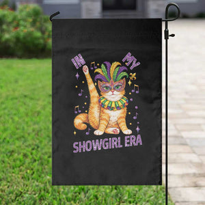 Mardi Gras Cat Garden Flag In My Showgirl Era TS14 Print Your Wear