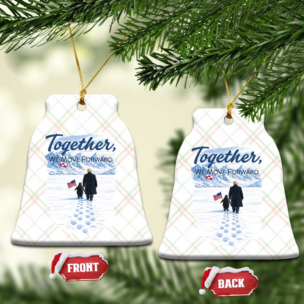 Funny Penguin Protest Ceramic Ornament Trump Nihilist Penguin Minimal Political Meme TS14 Print Your Wear