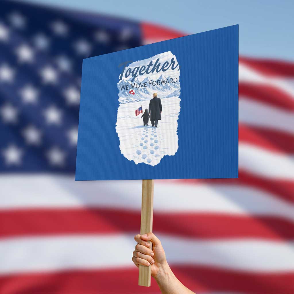 Funny Penguin Protest Protest Sign Trump Nihilist Penguin Minimal Political Meme TS14 Horizontal 18