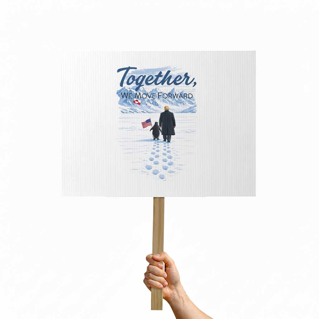 Funny Penguin Protest Protest Sign Trump Nihilist Penguin Minimal Political Meme TS14 Horizontal 18