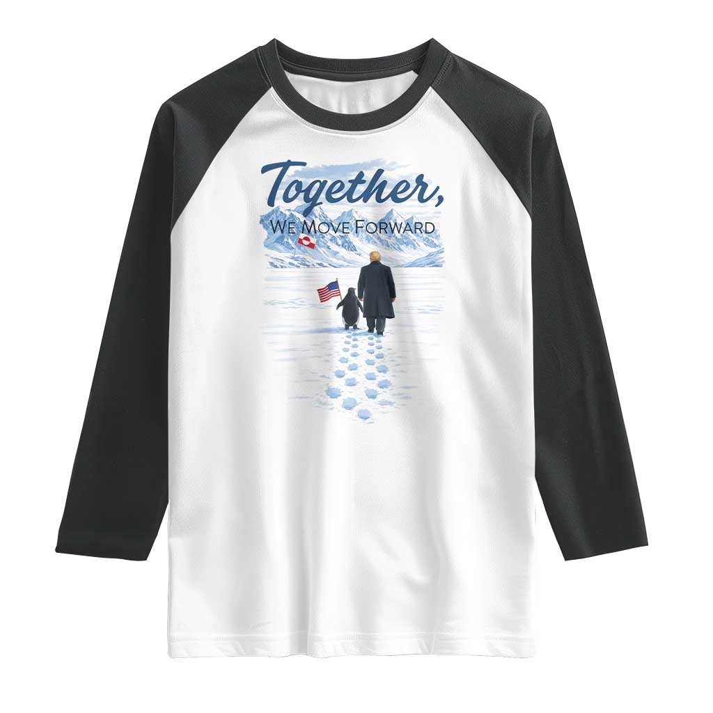 Funny Penguin Protest Raglan Shirt Trump Nihilist Penguin Minimal Political Meme TS14 White Black Print Your Wear