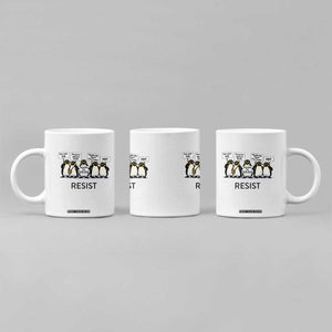 Penguins Resist Coffee Mug Nihilist Penguin Anti-Government Meme TS14 Print Your Wear