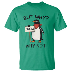 Fck ICE T Shirt Nihilist Penguin Anti-Government Meme TS14 Irish Green Print Your Wear