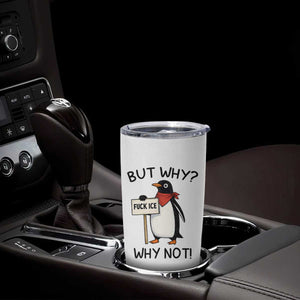 Fck ICE Tumbler Cup Nihilist Penguin Anti-Government Meme TS14 Print Your Wear