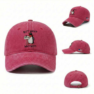 Fck ICE Washed Cotton Baseball Cap Nihilist Penguin Anti-Government Meme TS14 Washed Cap Universal Fit Red Print Your Wear