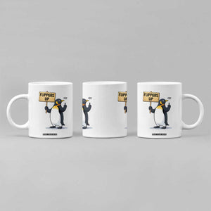 Penguins Resist Coffee Mug Flippers Up Protest TS14 Print Your Wear