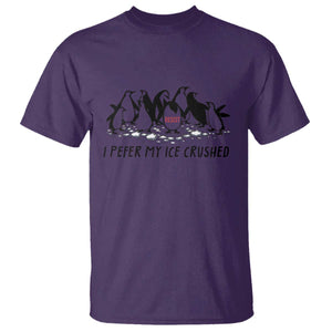 Funny Penguins Resist Protest T Shirt I Pefer My Ice Crushed TS14 Purple Print Your Wear