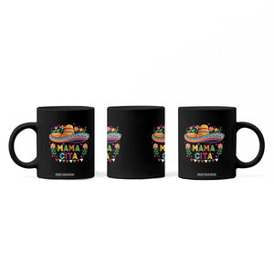 Mama Cita Coffee Mug Cinco De Mayo Mexican Mom Flower Sombrero TS14 Print Your Wear