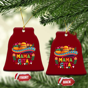 Mama Cita Ceramic Ornament Cinco De Mayo Mexican Mom Flower Sombrero TS14 Print Your Wear