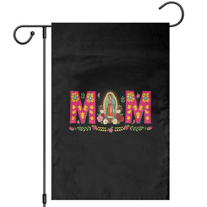 Virgen de Guadalupe Garden Flag Mexican Heritage Mom Mother’s Day Gift TS14 Black Print Your Wear