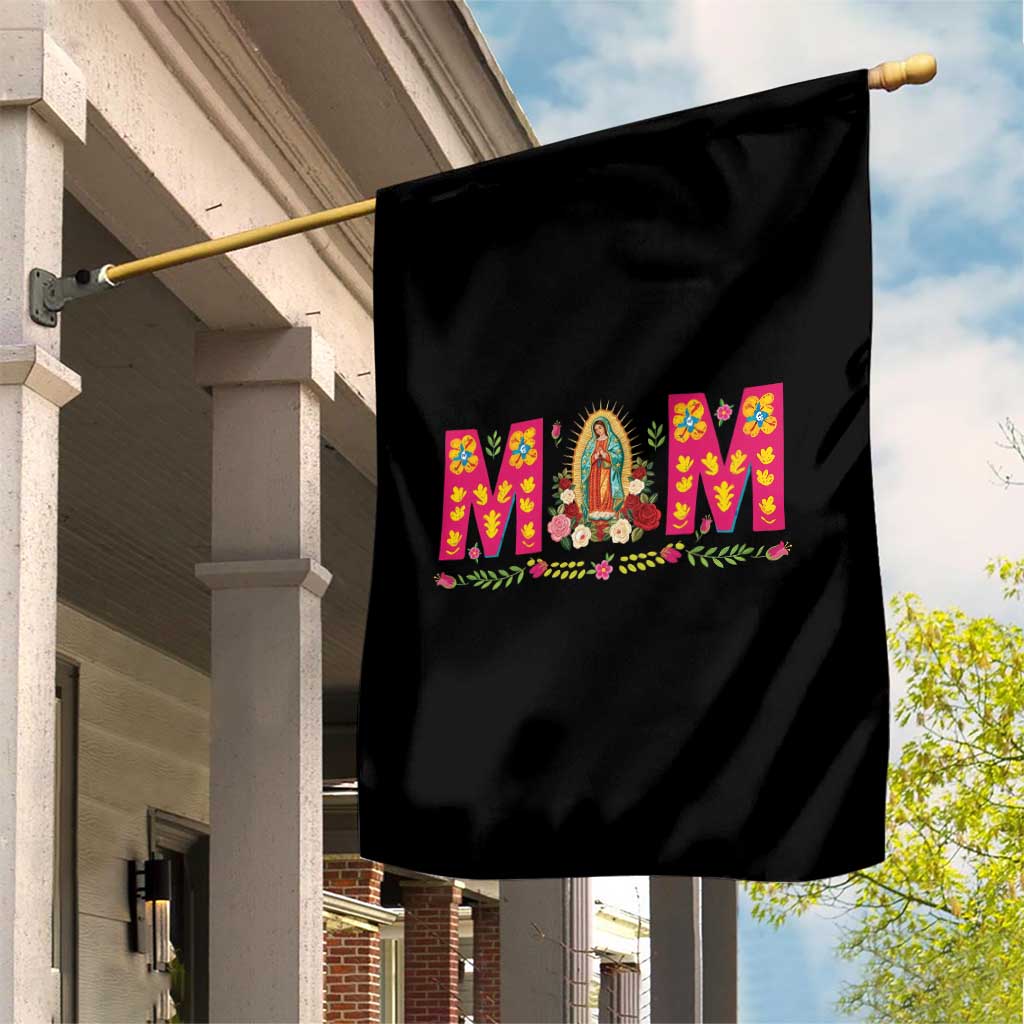 Virgen de Guadalupe Garden Flag Mexican Heritage Mom Mother’s Day Gift TS14 Print Your Wear