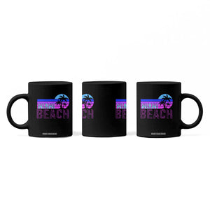 Vintage Miami Beach Coffee Mug Florida Proud Floridian Retro Palms Trees TS14 Print Your Wear