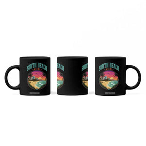 South Beach Miami Coffee Mug Retro Florida USA Souvenir Gift TS14 Print Your Wear
