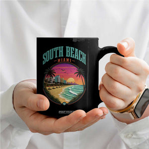 South Beach Miami Coffee Mug Retro Florida USA Souvenir Gift TS14 Print Your Wear