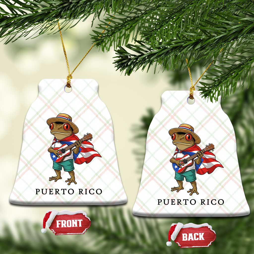 Coqui Frog Puerto Rico Ceramic Ornament Boricua Taino Island Pride TS14 Print Your Wear