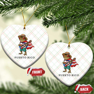 Coqui Frog Puerto Rico Ceramic Ornament Boricua Taino Island Pride TS14 Print Your Wear