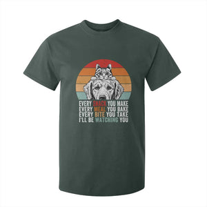 Every Snack You Make T Shirt For Kid Funny Dog Cat Lovers TS14 Dark Forest Green Print Your Wear