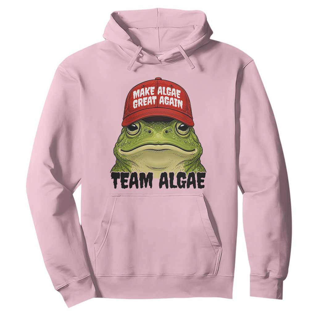 Make Algae Great Again Hoodie Funny Political Satire Nature Lover Gift TS14 Light Pink Print Your Wear