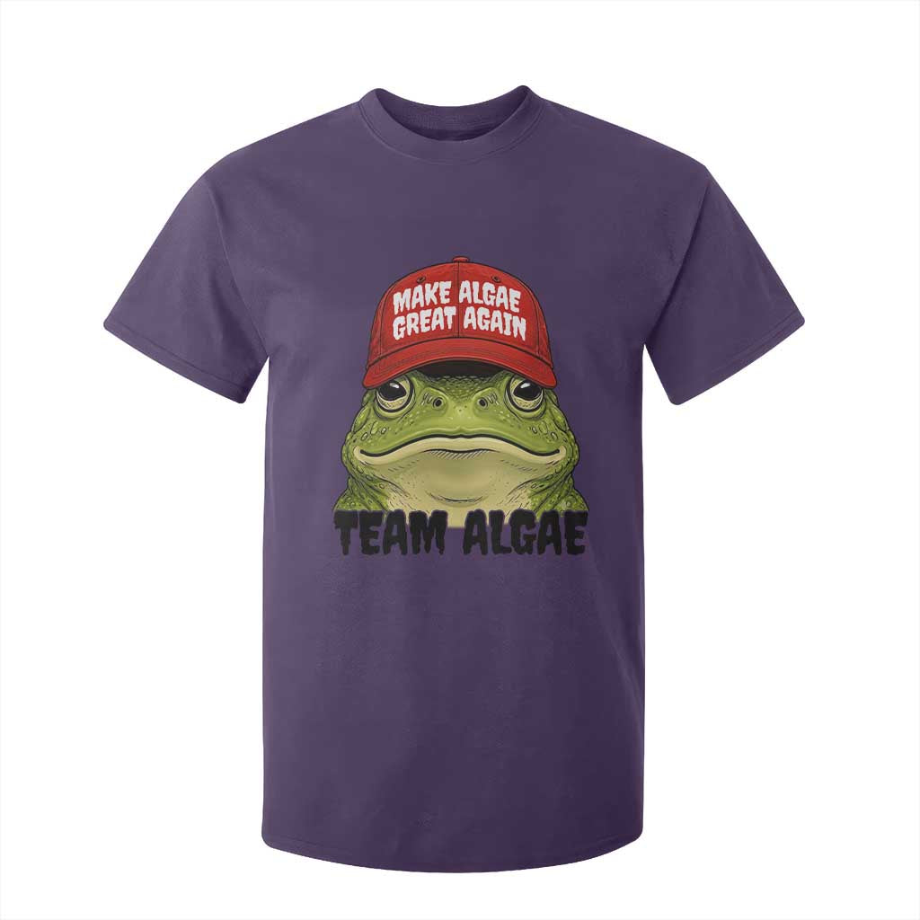 Make Algae Great Again T Shirt For Kid Funny Political Satire Nature Lover Gift TS14 Purple Print Your Wear