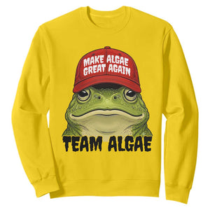Make Algae Great Again Sweatshirt Funny Political Satire Nature Lover Gift TS14 Daisy Print Your Wear
