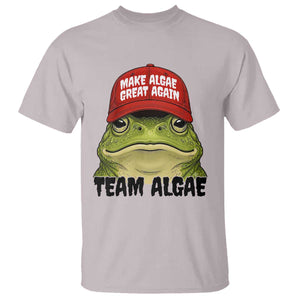 Make Algae Great Again T Shirt Funny Political Satire Nature Lover Gift TS14 Ice Gray Print Your Wear