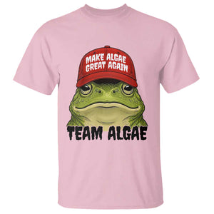 Make Algae Great Again T Shirt Funny Political Satire Nature Lover Gift TS14 Light Pink Print Your Wear