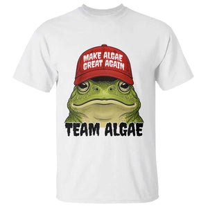 Make Algae Great Again T Shirt Funny Political Satire Nature Lover Gift TS14 White Print Your Wear