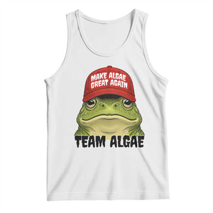 Make Algae Great Again Tank Top Funny Political Satire Nature Lover Gift TS14 White Print Your Wear