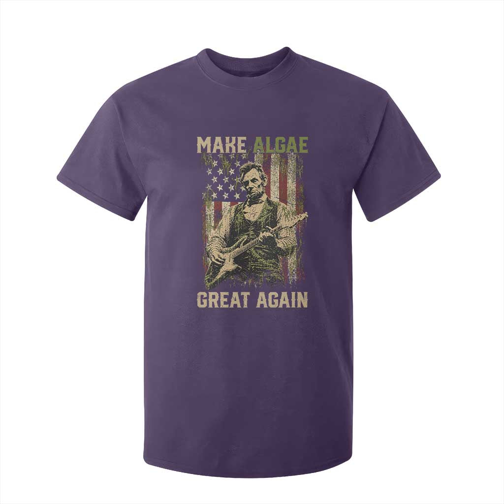 Make Algae Great Again T Shirt For Kid Funny Lincoln Political Satire Humor TS14 Purple Print Your Wear