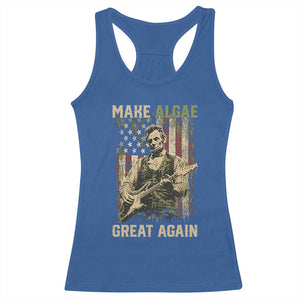 Make Algae Great Again Racerback Tank Top Funny Lincoln Political Satire Humor TS14 Royal Blue Print Your Wear