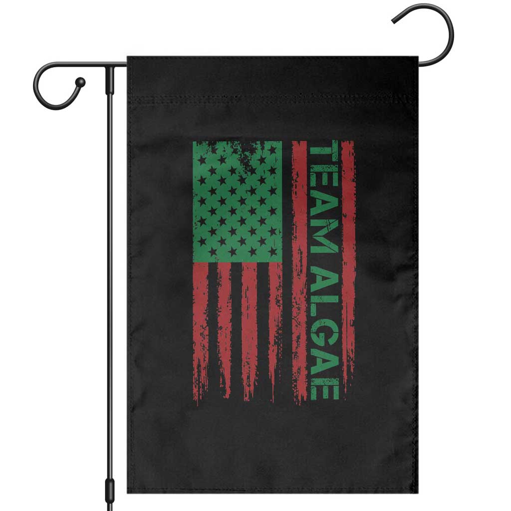 Team Algae Garden Flag Funny Make Algae Great Again American Flag Political Meme TS14 Black Print Your Wear