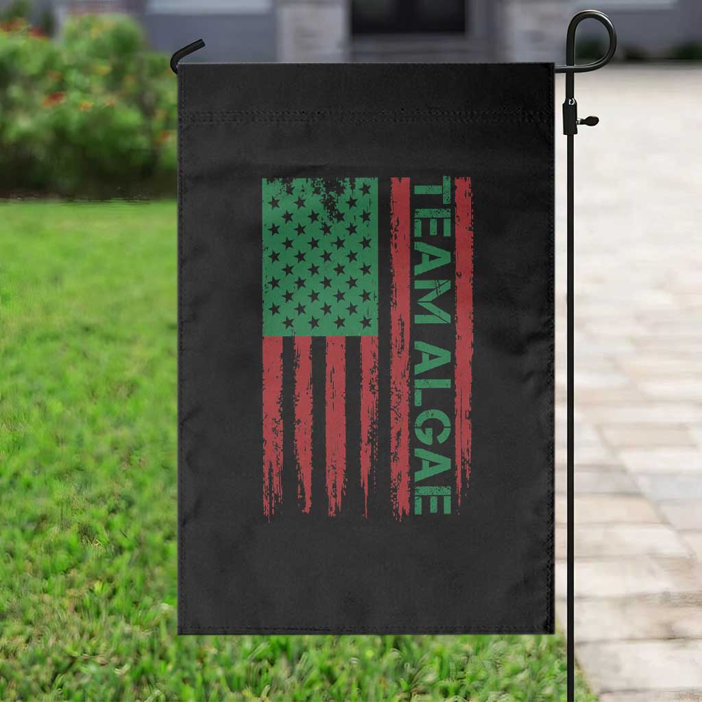Team Algae Garden Flag Funny Make Algae Great Again American Flag Political Meme TS14 Print Your Wear