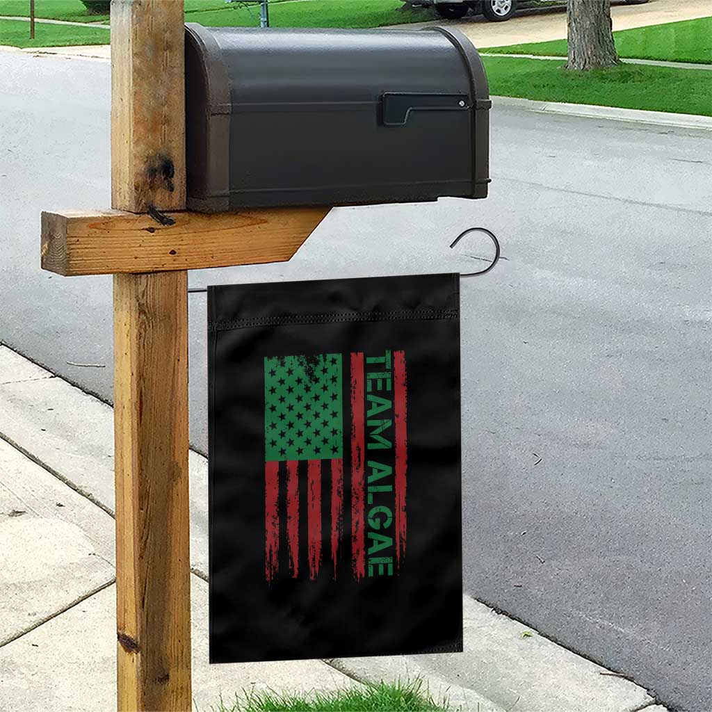 Team Algae Garden Flag Funny Make Algae Great Again American Flag Political Meme TS14 Print Your Wear
