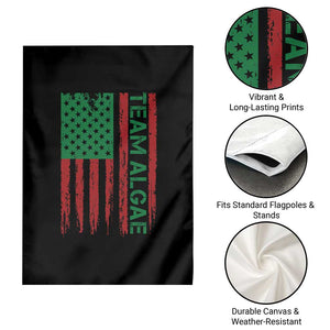 Team Algae Garden Flag Funny Make Algae Great Again American Flag Political Meme TS14 Print Your Wear
