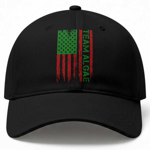 Team Algae Baseball Cap Funny Make Algae Great Again American Flag Political Meme TS14 Print Your Wear