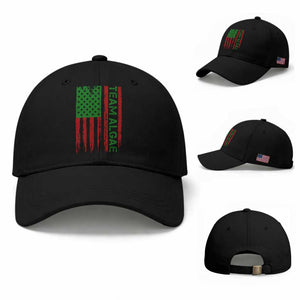 Team Algae Baseball Cap Funny Make Algae Great Again American Flag Political Meme TS14 Baseball Cap Universal Fit Black Print Your Wear