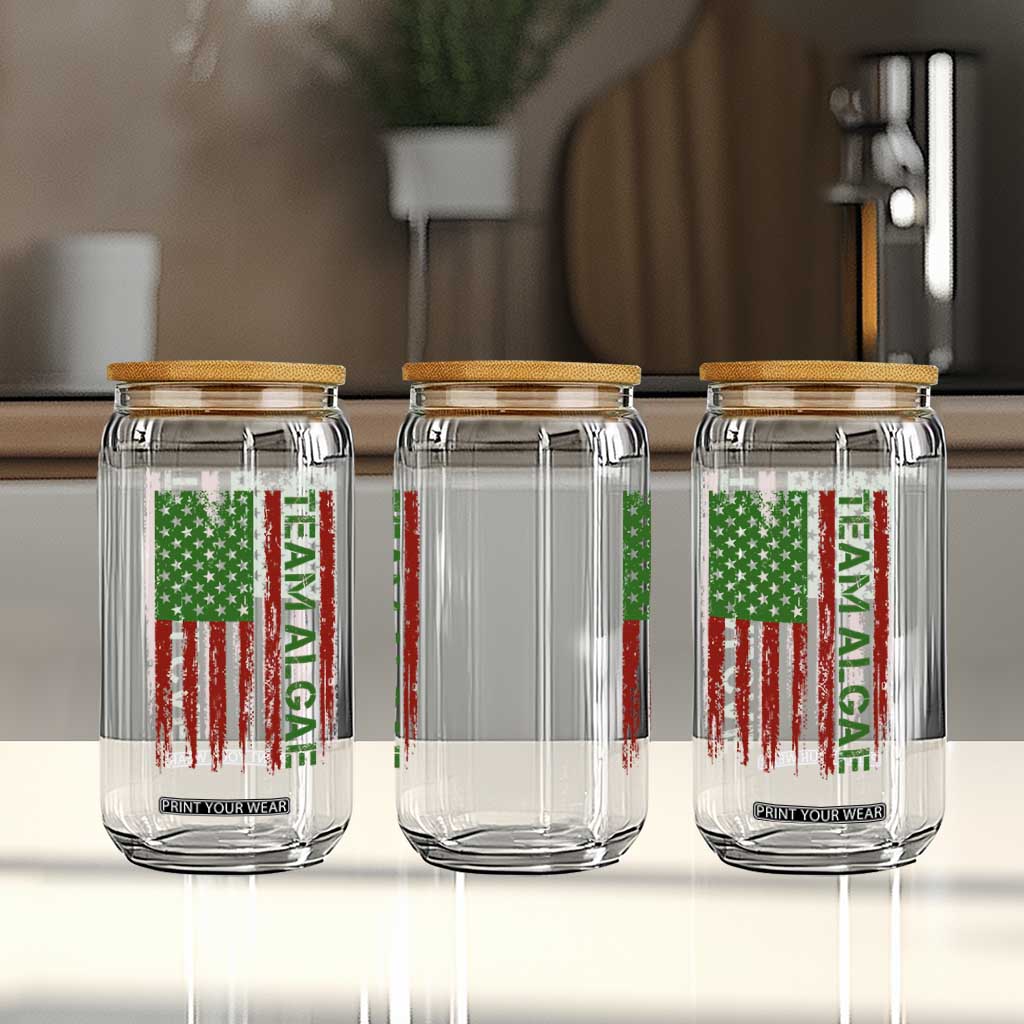 Team Algae Glass Can Funny Make Algae Great Again American Flag Political Meme TS14 Print Your Wear