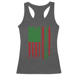 Team Algae Racerback Tank Top Funny Make Algae Great Again American Flag Political Meme TS14 Dark Heather Print Your Wear