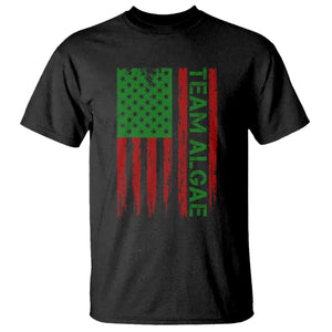 Team Algae T Shirt Funny Make Algae Great Again American Flag Political Meme TS14 Black Print Your Wear