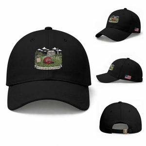 Make Algae Great Again Baseball Cap Funny Political Satire Humor TS14 Baseball Cap Universal Fit Black Print Your Wear