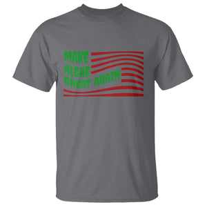 Make Algae Great Again T Shirt Funny Political Satire American Flag Meme TS14 Charcoal Print Your Wear