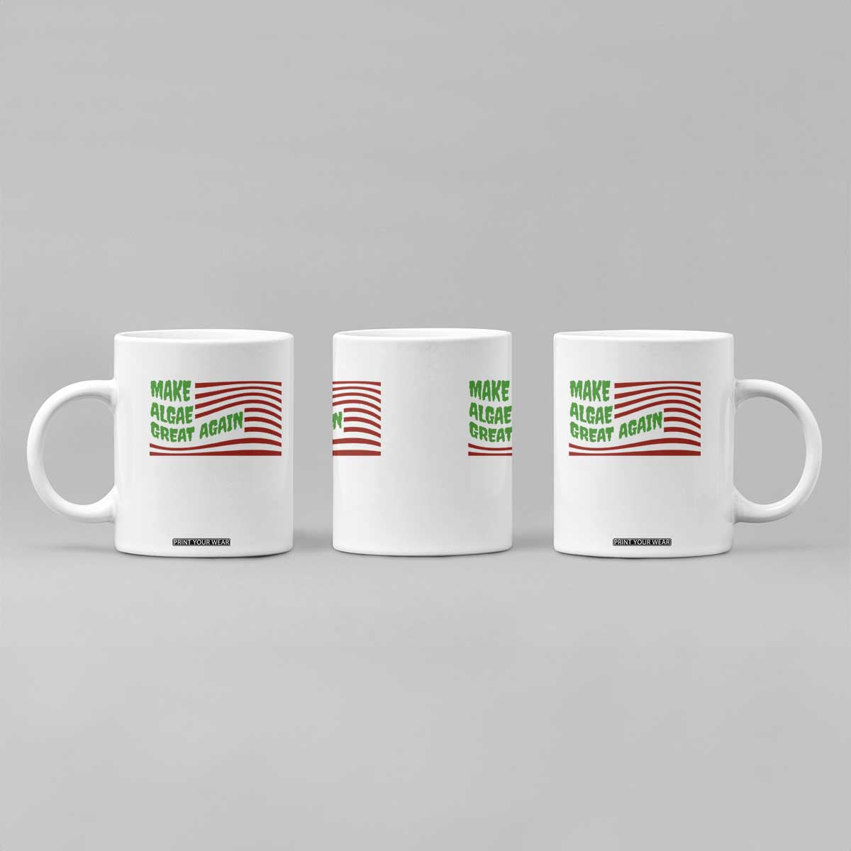 Make Algae Great Again Coffee Mug Funny Political Satire American Flag Meme TS14 Print Your Wear
