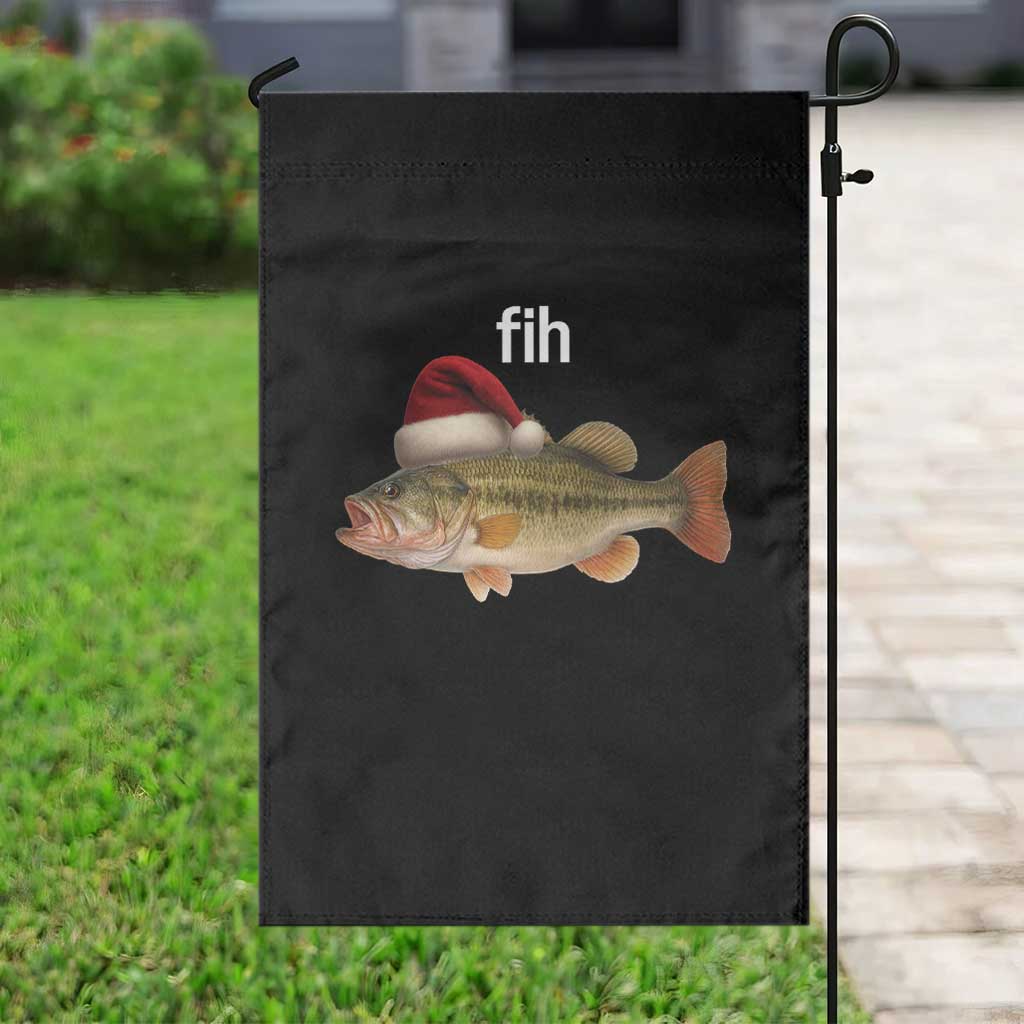 Funny Misspelled Fish Christmas Meme Garden Flag TS14 Print Your Wear